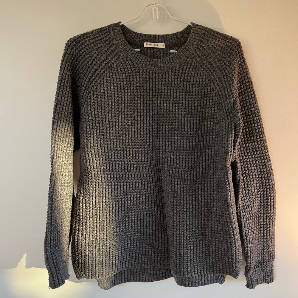 Marine Layer Delaney Waffle Knit Sweater